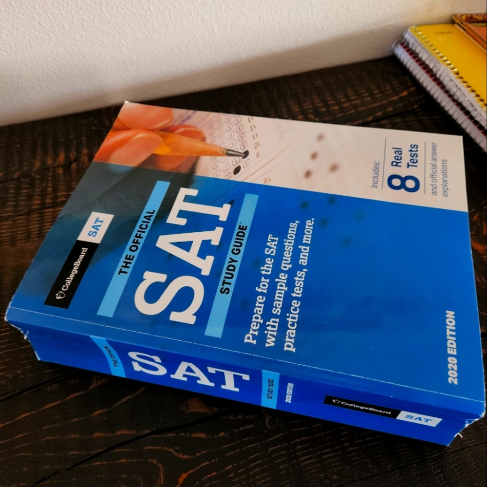 Like new SAT prep book with practice  tests